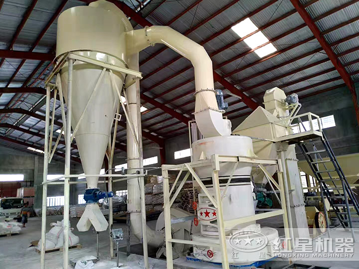 乐鱼雷蒙磨作业现场